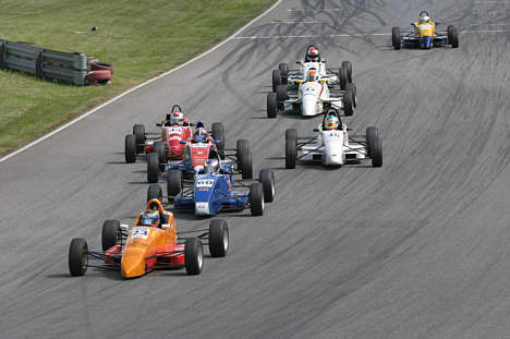 Dette var det tætteste konkurrenterne var på Kevin Magnussen.